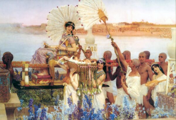 Die Entdeckung von Moses – Lawrence Alma-Tadema Lawrence Alma-Tadema