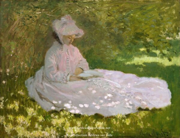 Frühling – Claude Monet Claude Monet 85x75