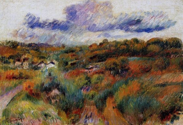 Landschaft 1893 – Pierre-Auguste Renoir Pierre-Auguste Renoir 105x70