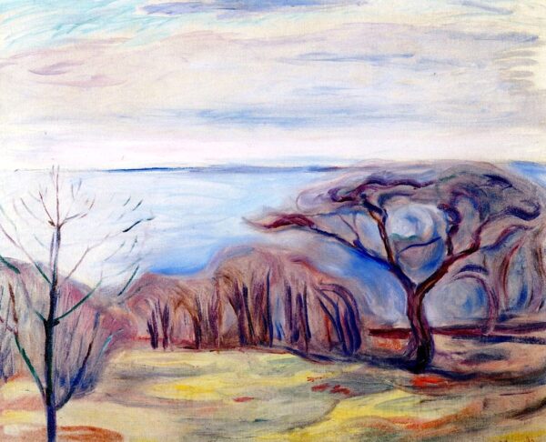 Frühlingslandschaft – Edvard Munch Edvard Munch 85x75