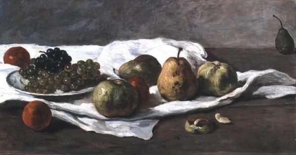 Pommes, Birnen und Trauben – Gustave Courbet Gustave Courbet 140x70