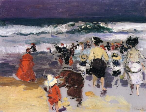 Der Strand von Biarritz – Sorolla Joaquín Sorolla