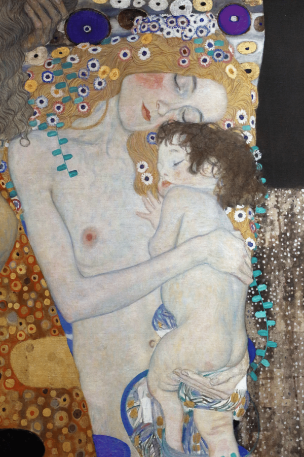 Mutter und Kind – Gustav Klimt Beliebte Bilder 70x105 2