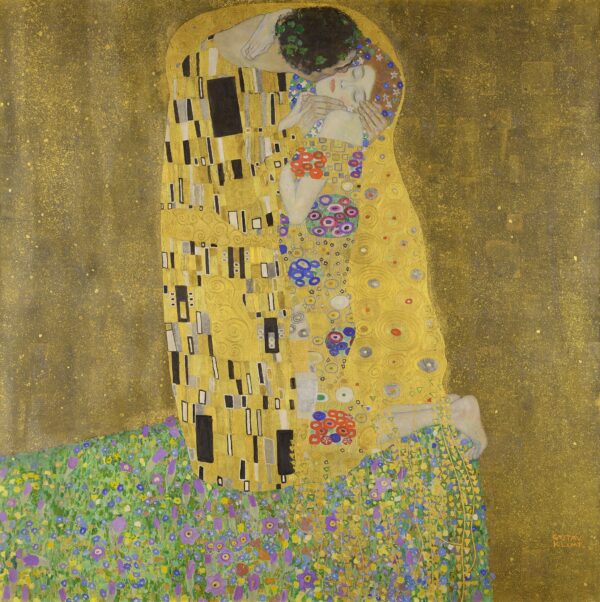 Der Kuss – Gustav Klimt Beliebte Bilder 70x70