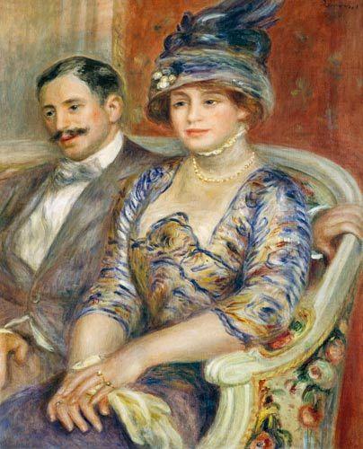 Monsieur und Madame Bernheim de Villers – Pierre-Auguste Renoir Pierre-Auguste Renoir 70x85