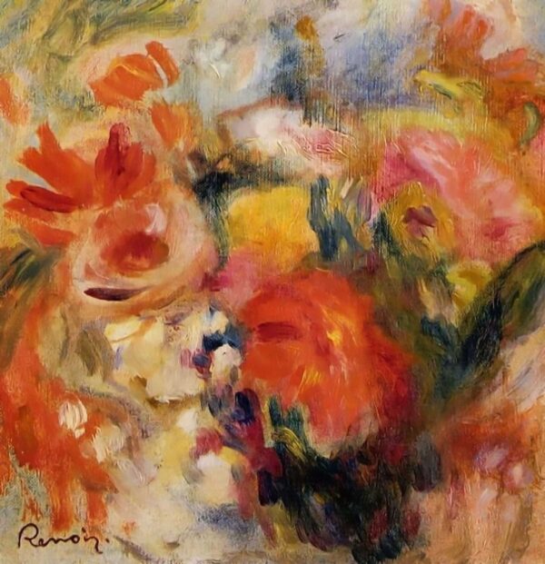 Studie der Blume 1913 – Pierre-Auguste Renoir Pierre-Auguste Renoir 70x70