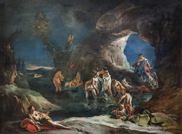 Diana und Actéon – Giovanni Battista Tiepolo 85x75