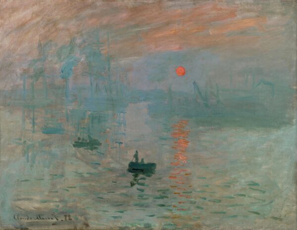 Impression, Sonnenaufgang – Claude Monet Beliebte Bilder 85x75