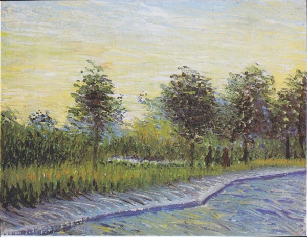 Weg im Voyer d’Argenson Park – Van Gogh Vincent Van Gogh 85x75