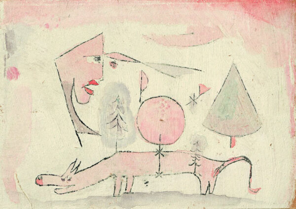 Das Tier ohne Scham – Paul Klee Paul Klee 105x70