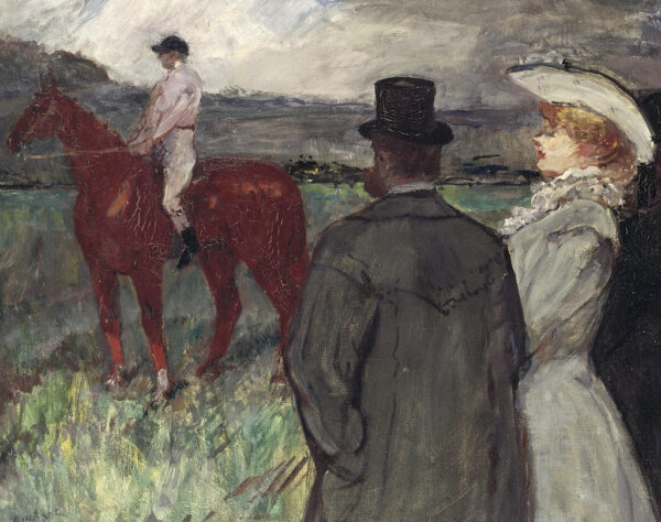 Am Rennplatz – Toulouse Lautrec Henri de Toulouse-Lautrec 85x75