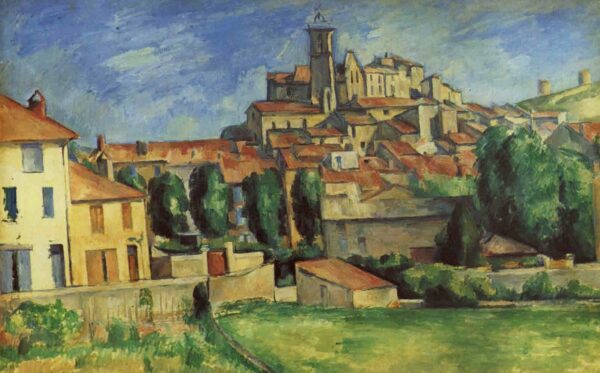 Gardanne (horizontale Ansicht) – Paul Cézanne Paul Cézanne 105x70