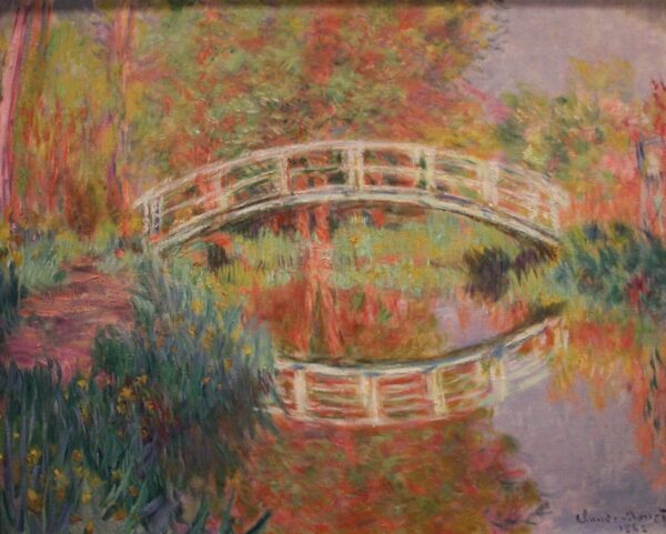 Die japanische Brücke – Claude Monet Beliebte Bilder 85x75