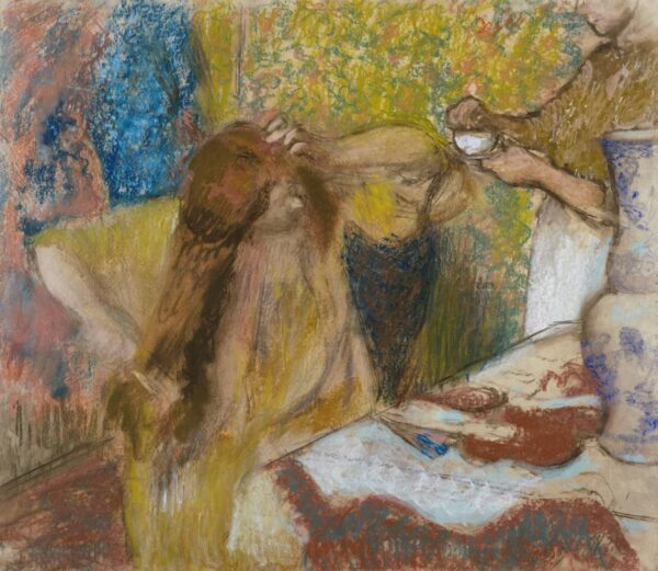 Frau neben der Toilette, 1894 – Edgar Degas Edgar Degas 70x70