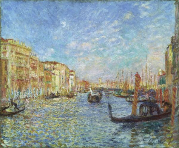 Renoir Kanal Grande in Venedig 1881 – Pierre-Auguste Renoir Pierre-Auguste Renoir 85x75