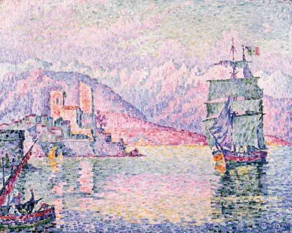 Antibes am Abend, 1914 – Paul Signac Paul Signac