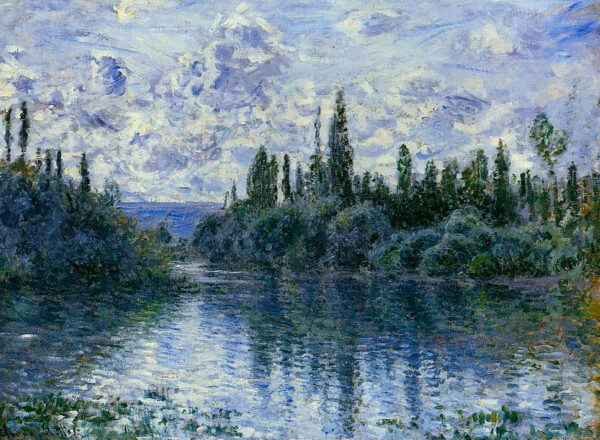 Bras der Seine bei Vetheuil 1878 – Claude Monet Claude Monet 105x70