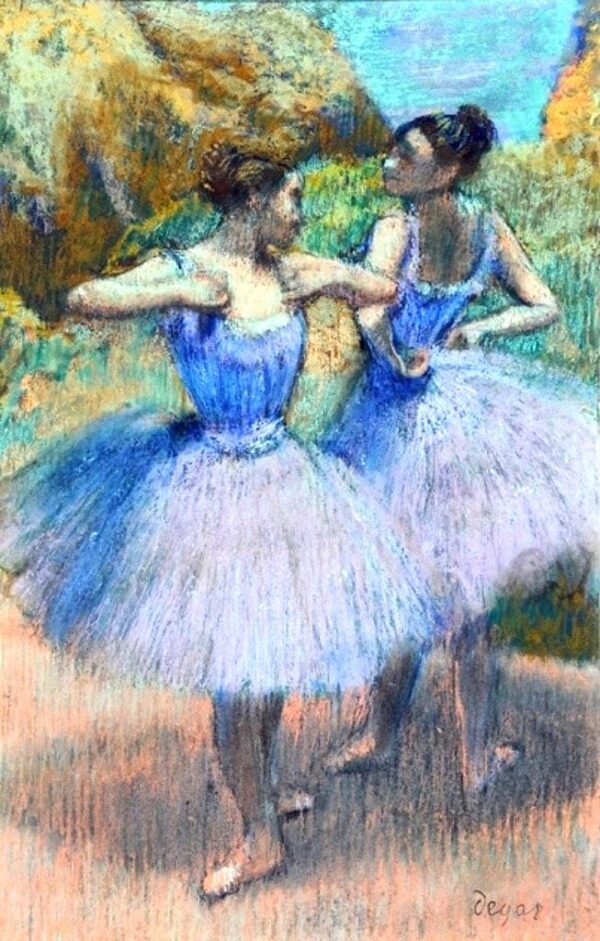 Tänzerinnen in Violett – Edgar Degas Edgar Degas 70x105