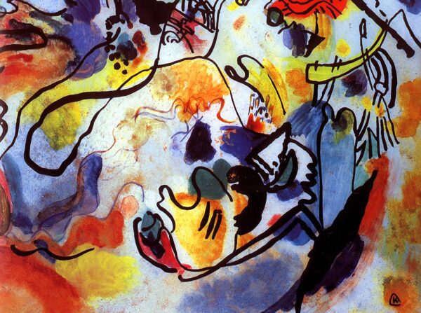 Das jüngste Gericht – Wassily Kandinsky Wassily Kandinsky 85x75