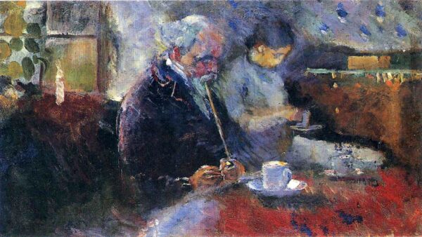 Am Kaffeetisch – Edvard Munch Edvard Munch 120x70