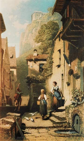 Der Titel lautet: «Der Husar – Carl Spitzweg» Carl Spitzweg 70x120