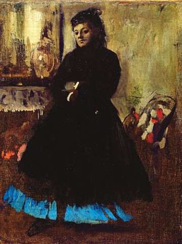 Porträt von Madame Ducros – Edgar Degas Edgar Degas 70x85