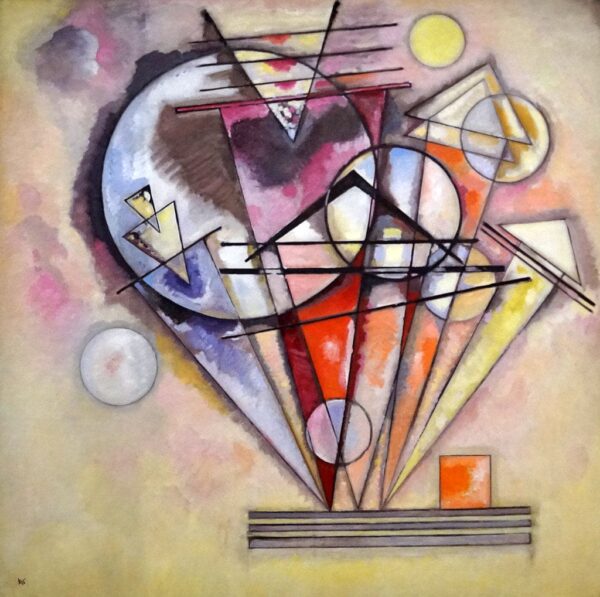 Auf den Spitzen – Wassily Kandinsky Wassily Kandinsky 70x70