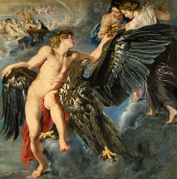 Die Entführung des Ganymed – Peter Paul Rubens Peter Paul Rubens 70x70