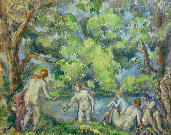 Bader (Undinen) – Paul Cézanne Paul Cézanne 85x75