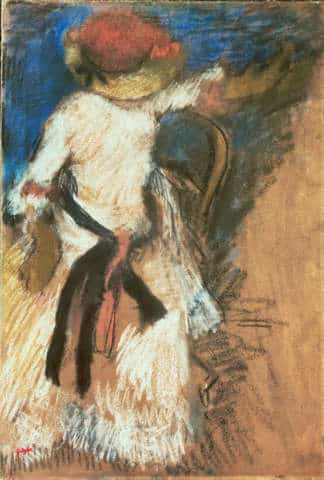 Frau sitzt – Edgar Degas Edgar Degas 70x105