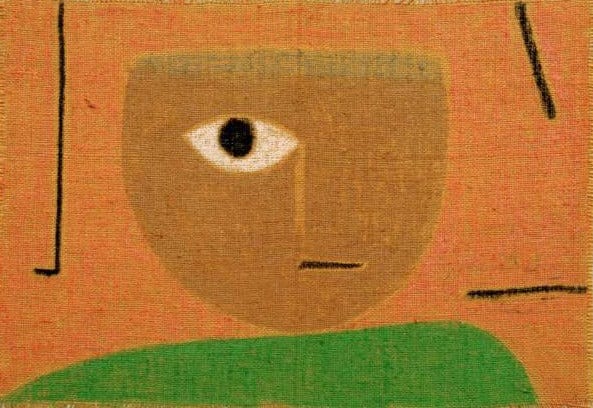 Das Auge, 1938 – Paul Klee Paul Klee 105x70