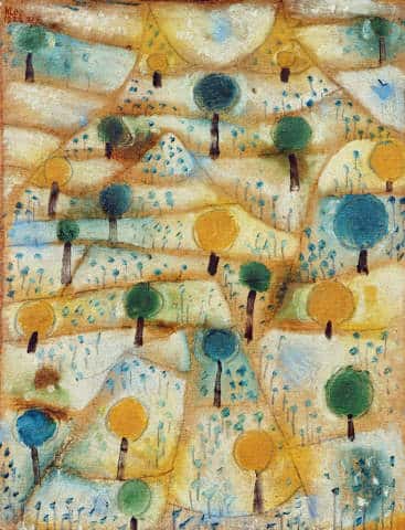 Kleines rhythmisches Landschaftsbild – Paul Klee Paul Klee 70x85