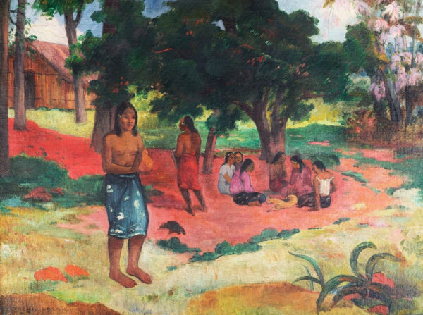 Geflüsterte Worte – Paul Gauguin Paul Gauguin 85x75