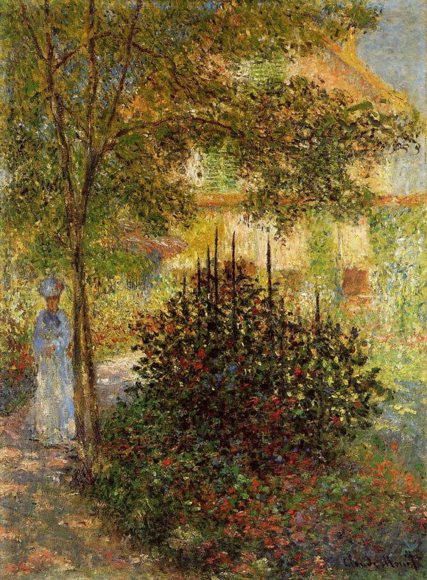 Camille im Garten von Argenteuil – Claude Monet Claude Monet 70x85