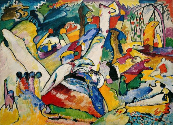 Skizzen für die Komposition II – Wassily Kandinsky Wassily Kandinsky 105x70