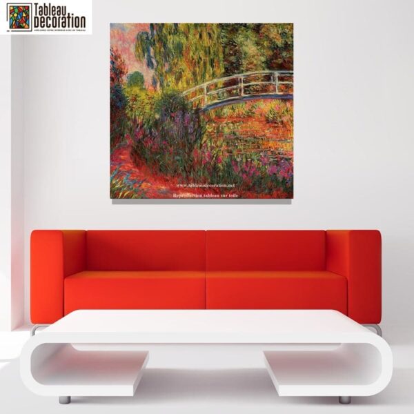 Tabelle Brücke Japan – Monet Claude Monet 70x70 3