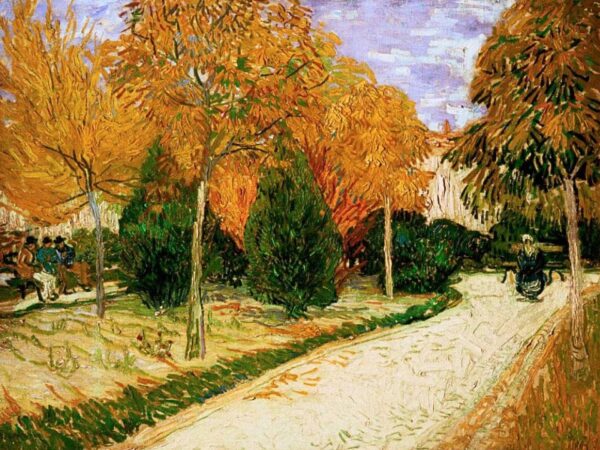 Herbstgarten – Van Gogh Vincent Van Gogh 85x75