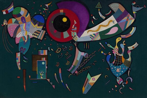 Um den Kreis herum – Vassily Kandinsky Wassily Kandinsky 105x70