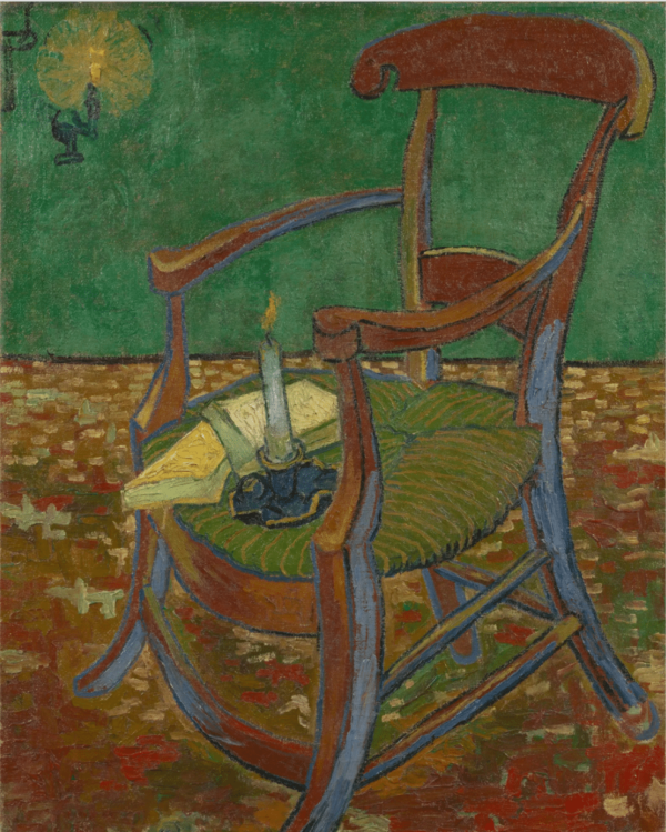 Der Stuhl von Gauguin – Van Gogh Vincent Van Gogh 70x85