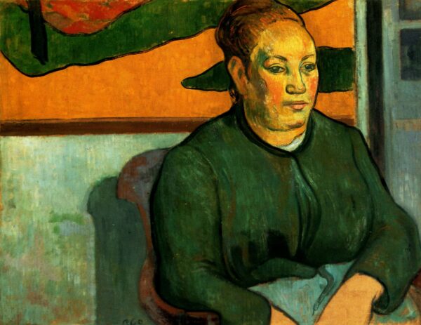 Porträt von Madame Roulin – Paul Gauguin Paul Gauguin 85x75