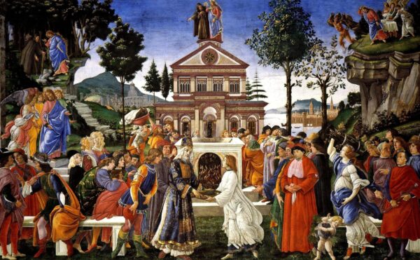 Die Versuchung Christi – Sandro Botticelli Sandro Botticelli 105x70