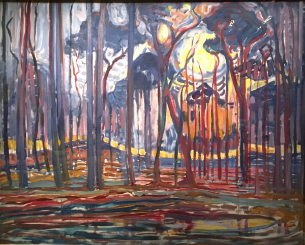 Wald in Ölen – Mondrian Piet Mondrian 85x75