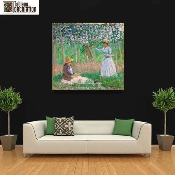 Im Wald von Giverny – Claude Monet Claude Monet 70x70 2