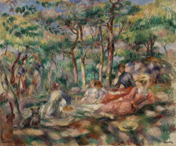 Das Mittagessen im Grünen – Pierre-Auguste Renoir Pierre-Auguste Renoir 85x75