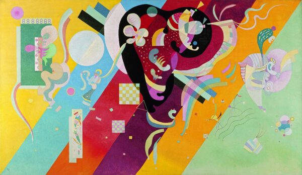 Komposition IX – Wassily Kandinsky Beliebte Bilder Reproduction tableau