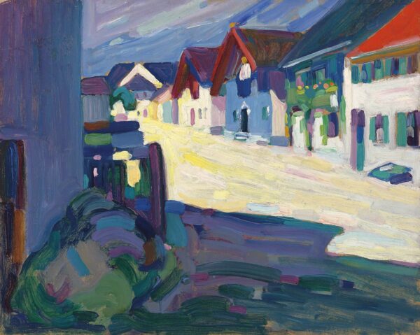 Rue Murnau – Vassily Kandinsk Wassily Kandinsky 85x75