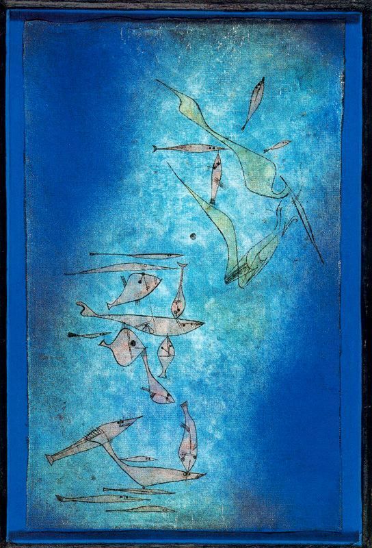 Bild von Fisch – Paul Klee Paul Klee 70x105