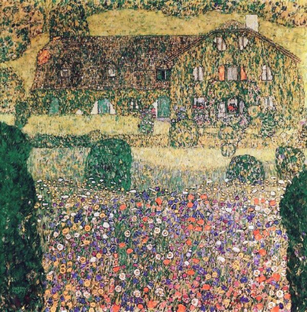 Villa am Attersee – Gustav Klimt Gustav Klimt 70x70