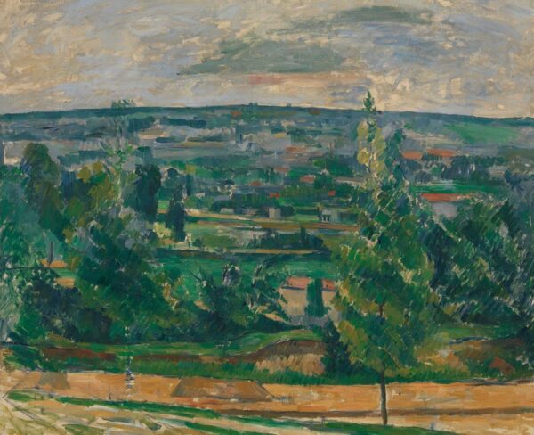 Landschaft am Jas de Bouffan – Paul Cézanne Paul Cézanne 85x75