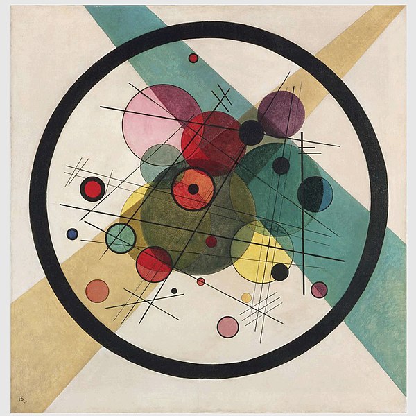 Kreise in einem Kreis – Wassily Kandinsky Wassily Kandinsky 70x70